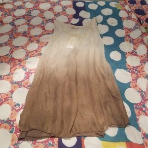 Lined BNWT ombre shift dress 100%silk